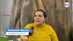 Alexandra Macías, ciudadana colombiana
