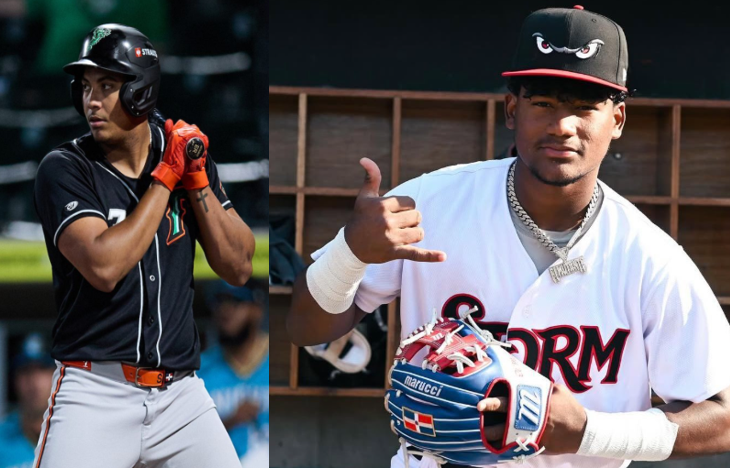 Prospectos Dominicanos De Vries y Basallo Brillan en Ligas Menores
