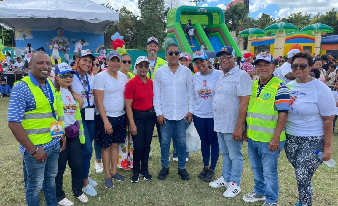Iniciativa ''Verano Divertido'' de Francisco Villegas alegra a la infancia higüeyana