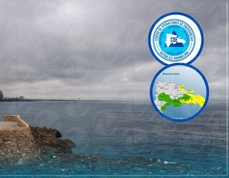 Alerta Amarilla para Ocho Provincias Dominicanas por Activa Onda Tropical