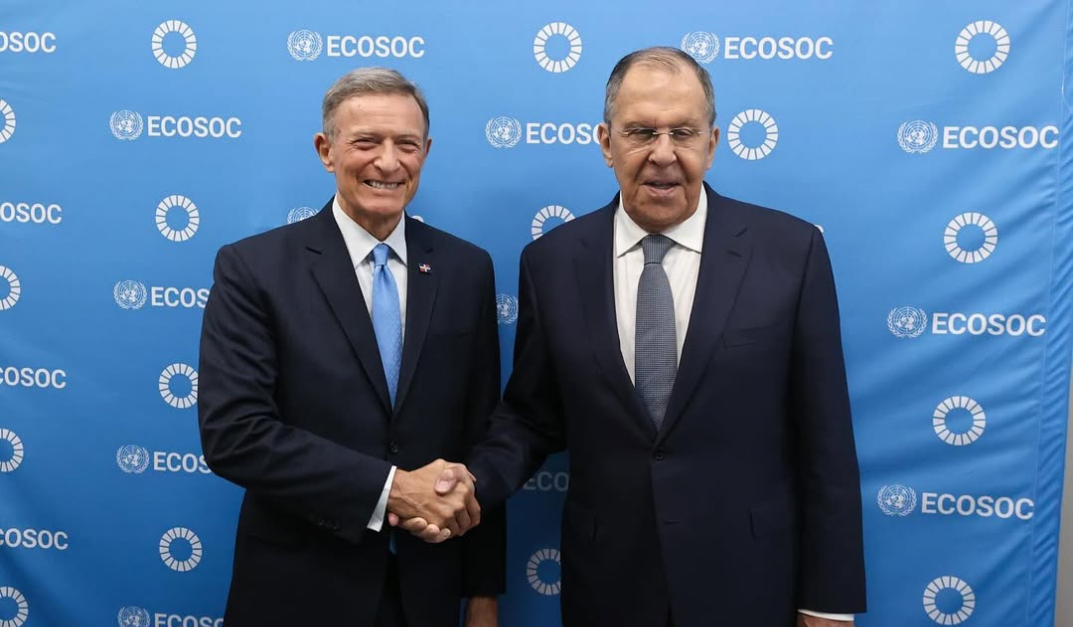 Cancilleres de RD y Rusia dialogan sobre cooperación, turismo y misión en Haití