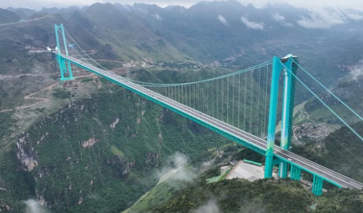 China Inaugura el Puente Más Alto del Mundo: El Gran Cañón de Huajiang