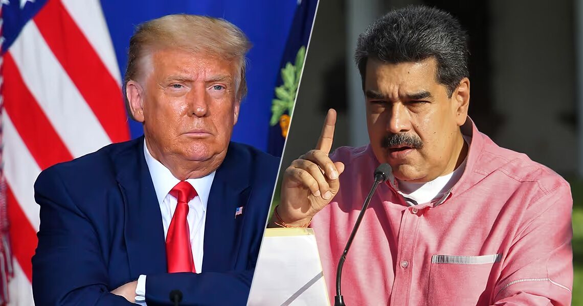 Trump niega planear un ''cambio de régimen'' en Venezuela
