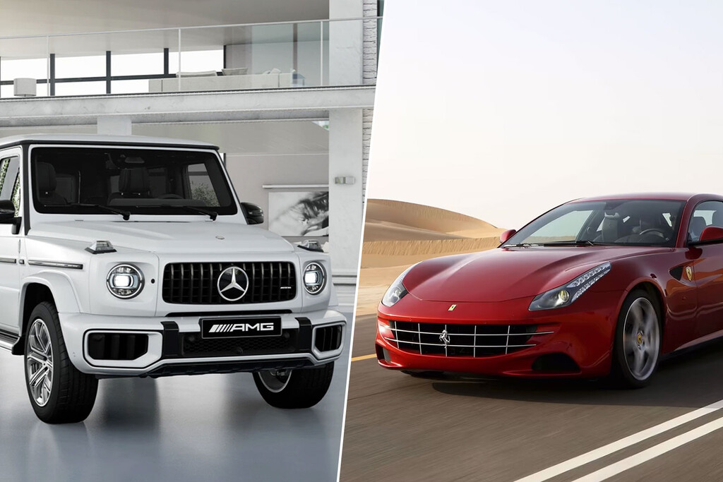 Ferrari FF y Mercedes G 63: ¡Oportunidad única por 150 euros!