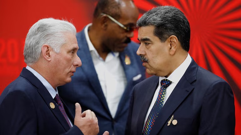 Cuba descarta intervención militar en Venezuela: apoyo político, no bélico