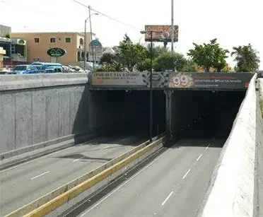 Reabierto el túnel de la Avenida Las Américas tras cierre preventivo por lluvias