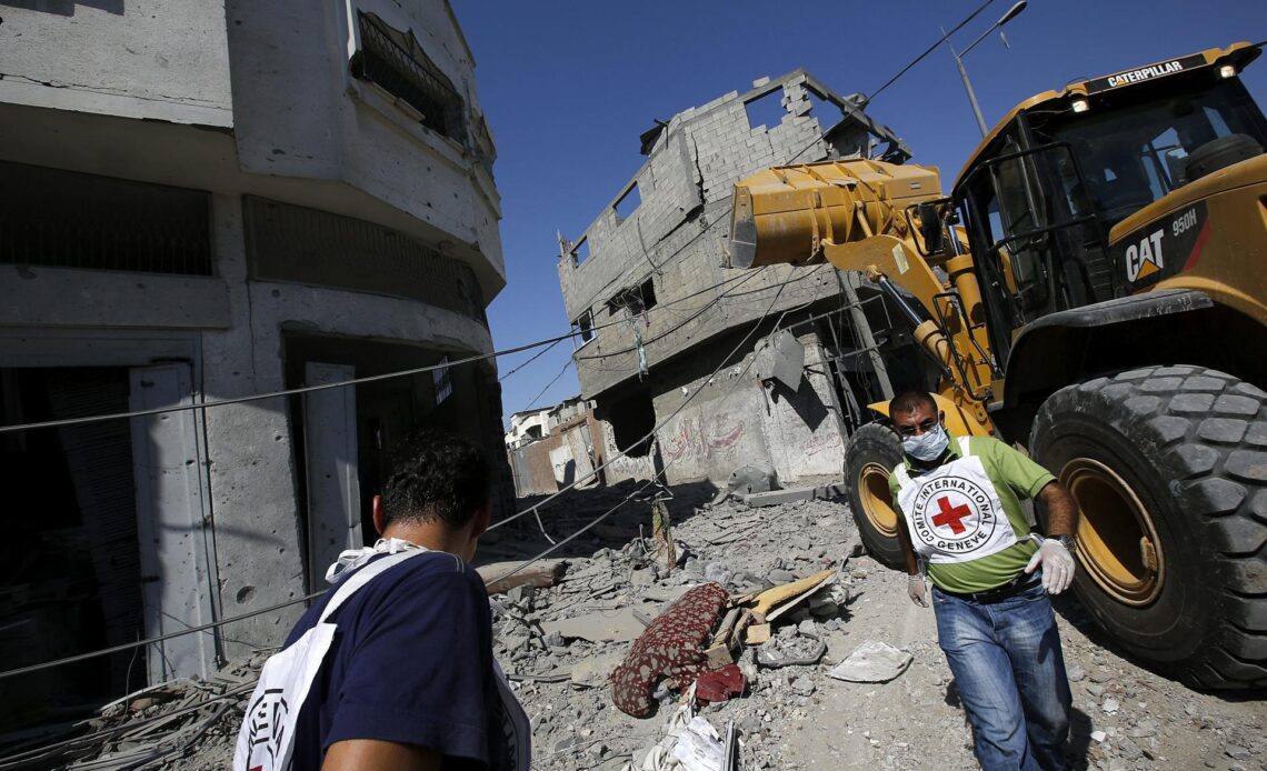 Cruz Roja suspende temporalmente operaciones en Gaza por intensificación de hostilidades