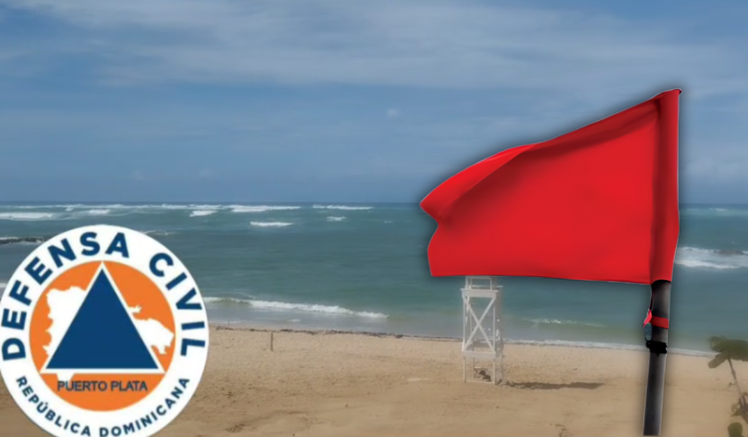 Puerto Plata Mantiene Alerta Roja en Playas por Condiciones Marítimas Peligrosas