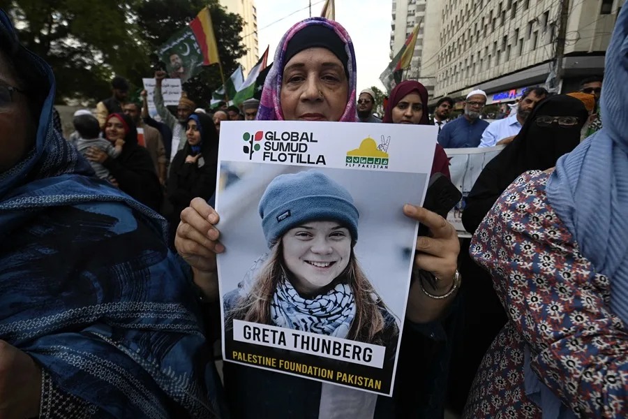 Flotilla sueca acusa a Israel de abuso contra Greta Thunberg y prepara queja a la ONU
