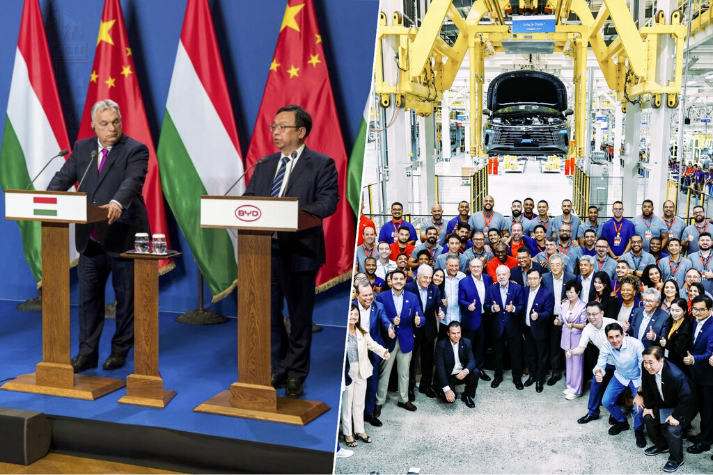 La estrategia de China de fabricar coches en Europa enfrenta críticas por el empleo de trabajadores chinos