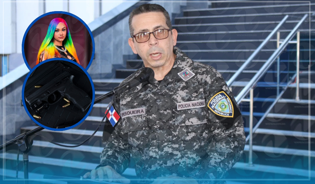 Policía Nacional Informa: Arma Incautada a ''Masha'' Figuraba como Robada a un Agente
