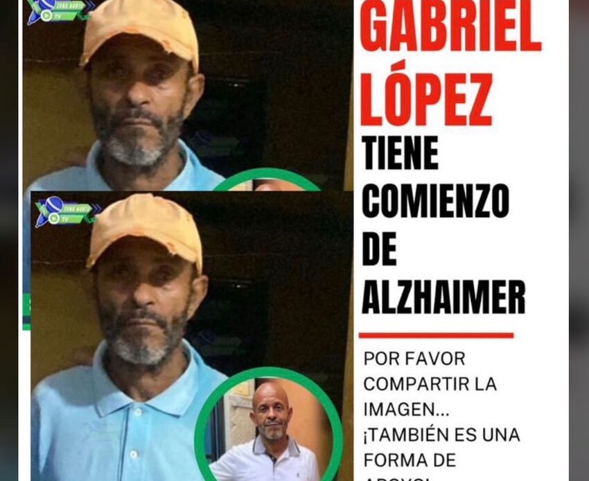 Hombre con Alzheimer Reportado Desaparecido en Villa Mella, Santo Domingo Norte