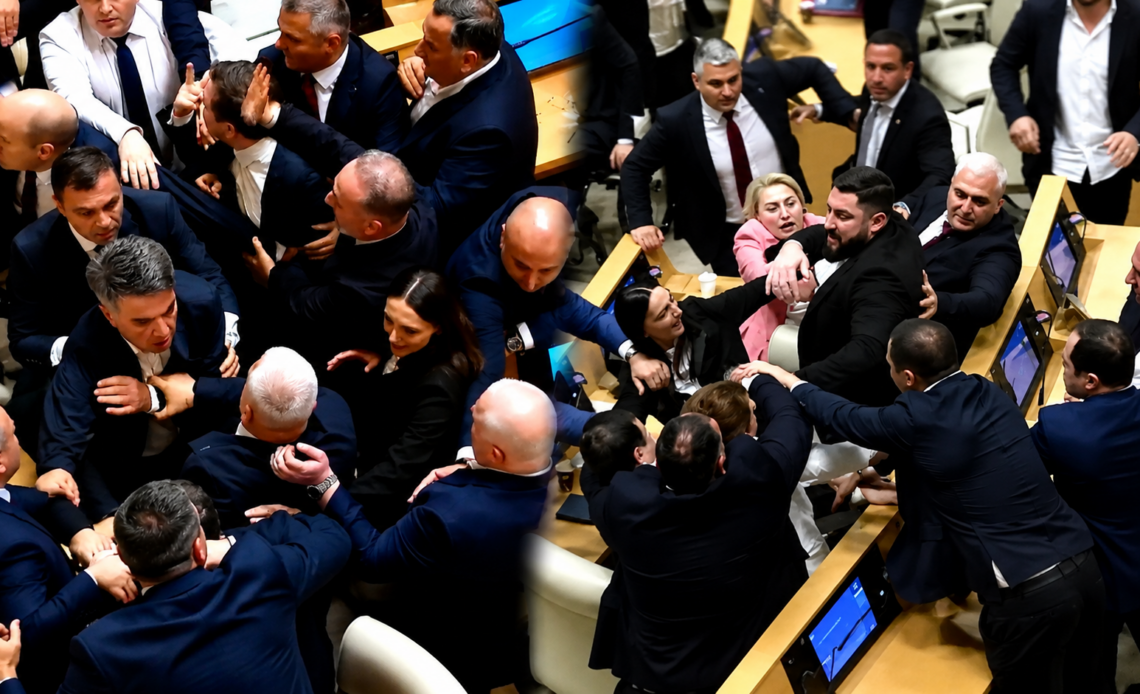 Enfrentamiento Físico entre Legisladores en Georgia Tras Debate sobre Informe Gubernamental