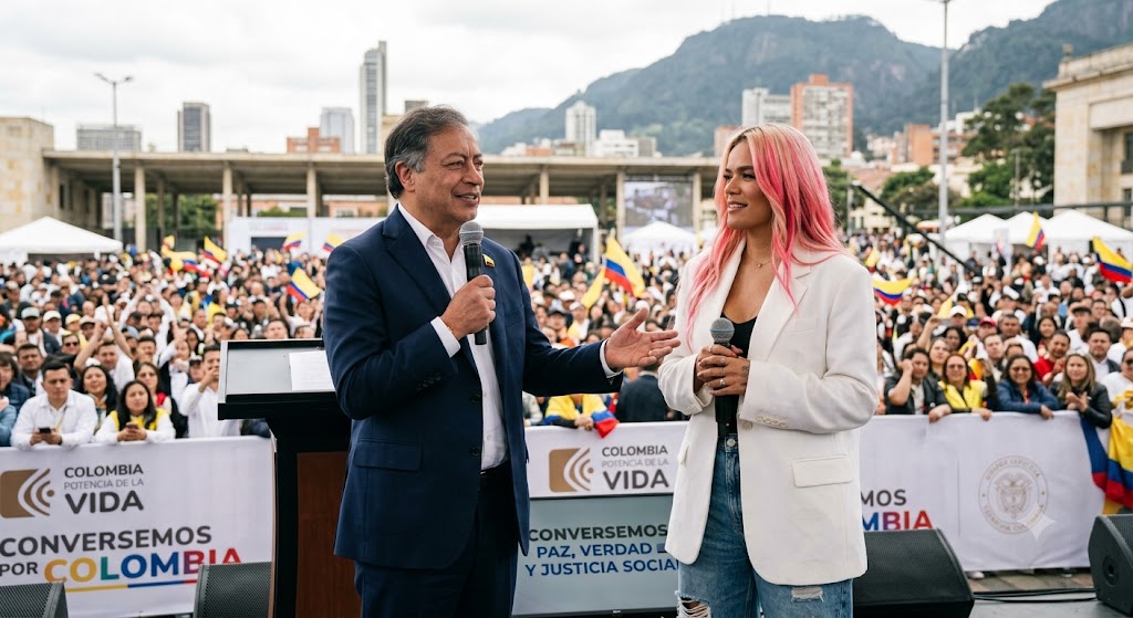 Presidente Petro Resalta el Rol de Karol G y Subraya la Importancia de la Verdad y Reconciliación en Colombia