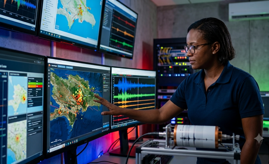 República Dominicana Refuerza Monitoreo Sísmico Ante Frecuencia Histórica de Grandes Terremotos