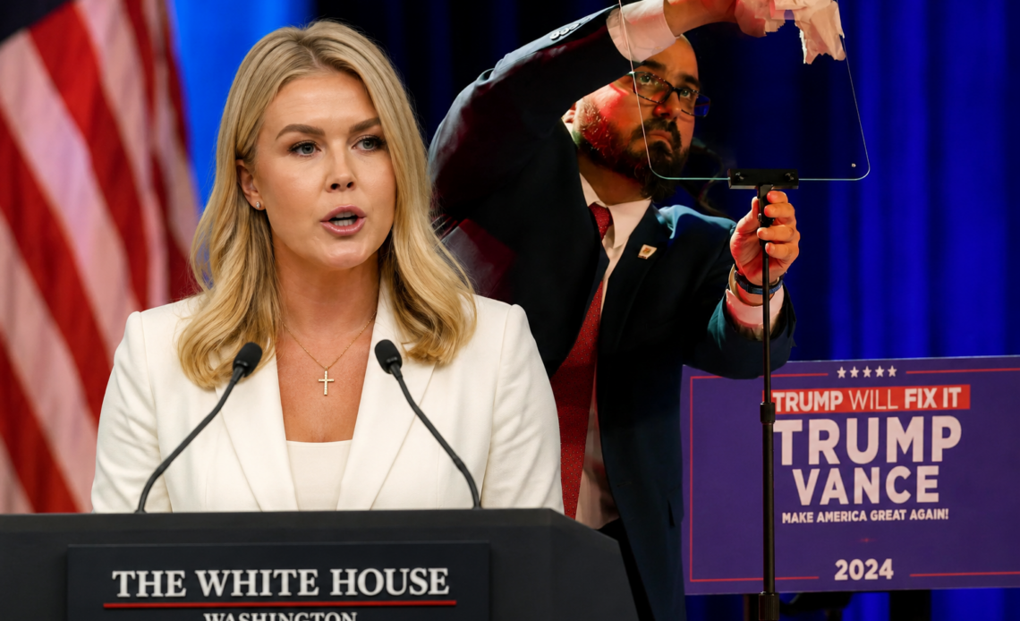 Casa Blanca Aparta a Operador de Teleprónter de Trump por Escándalo de Apuestas