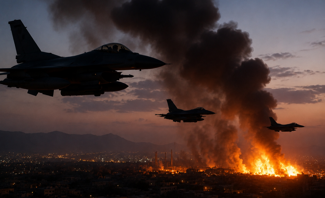 Estados Unidos Continúa Bombardeos Aéreos Contra Irán por Octavo Día