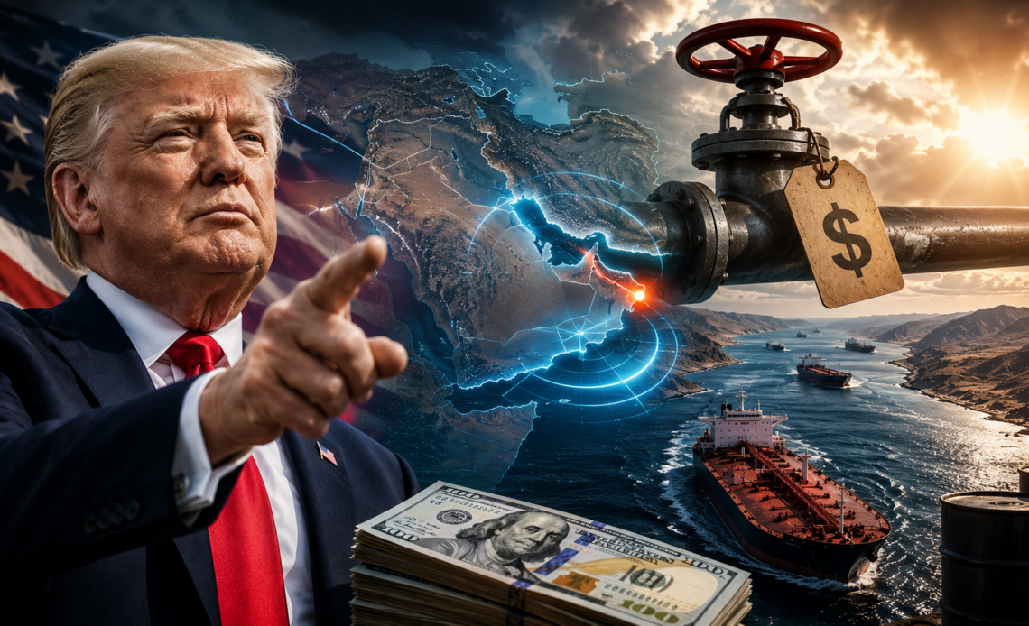 Trump Propone Control Estadounidense del Estrecho de Ormuz con Compensación Económica