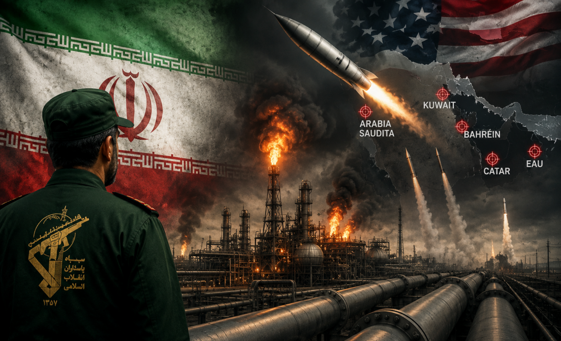 Irán amenaza con ataques a infraestructuras petroleras y de gas de EE. UU. y aliados en Medio Oriente