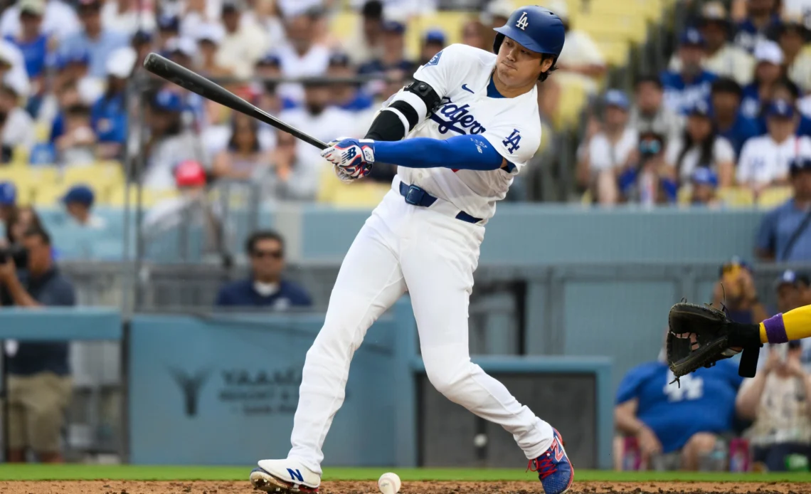 Shohei Ohtani Ausente del Juego de los Dodgers por Recurrentes Molestias en la Rodilla