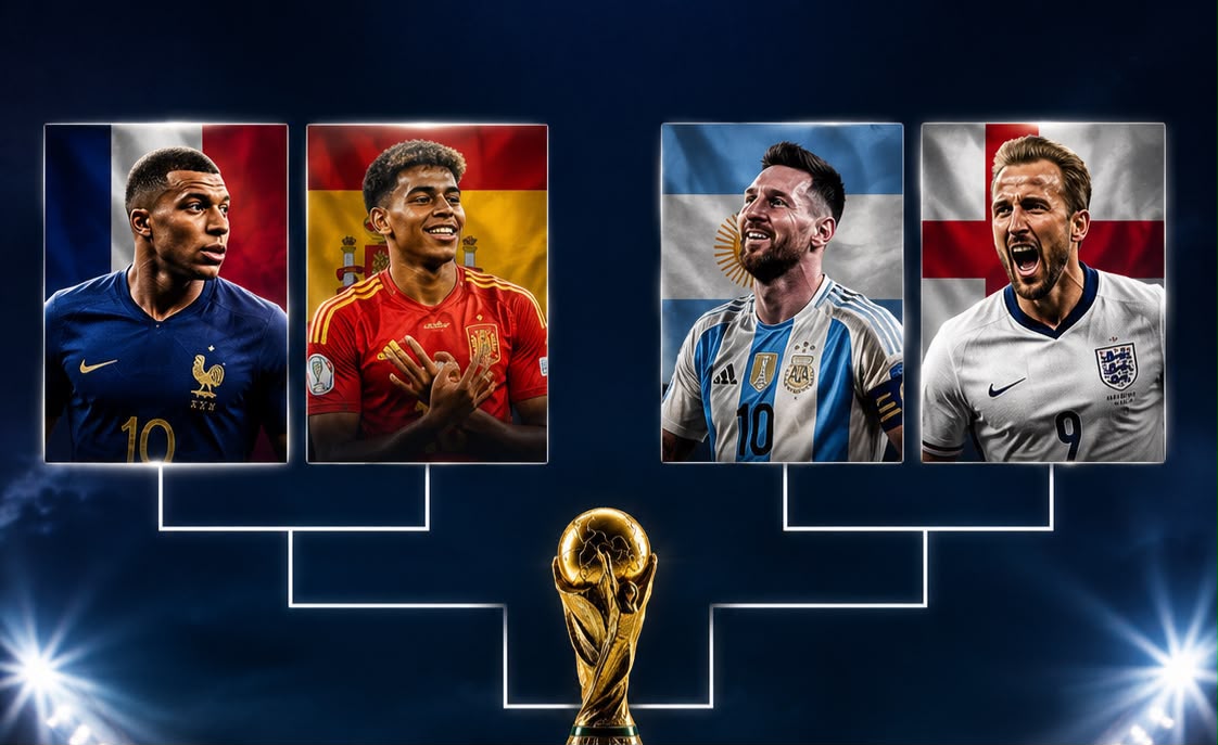 Semifinales de ensueño: Cuatro potencias futbolísticas compiten por un lugar en la final