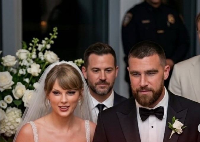 Celebridades de la Música, el Deporte y el Espectáculo Asisten a la Boda de Taylor Swift y Travis Kelce en Nueva York