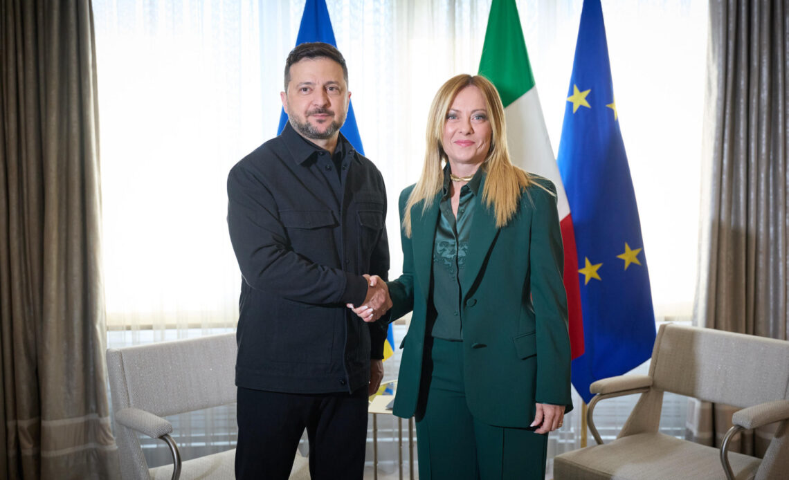 Meloni Reafirma Apoyo a Ucrania y su Población ante Zelenski