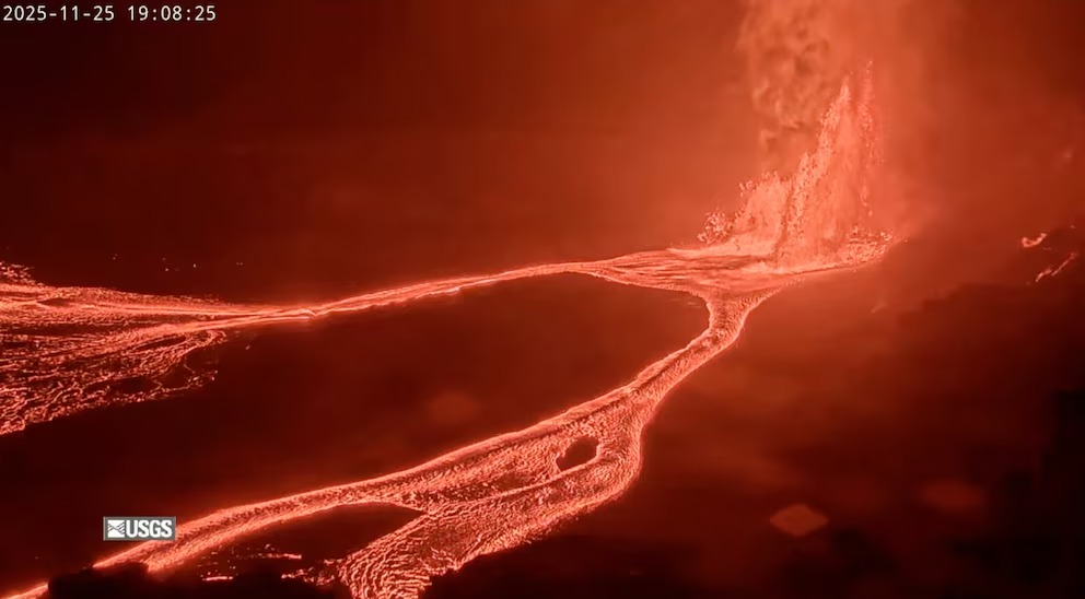 El Volcán Kīlauea Podría Entrar en Nueva Erupción Tras Expulsar Lava a Gran Altura