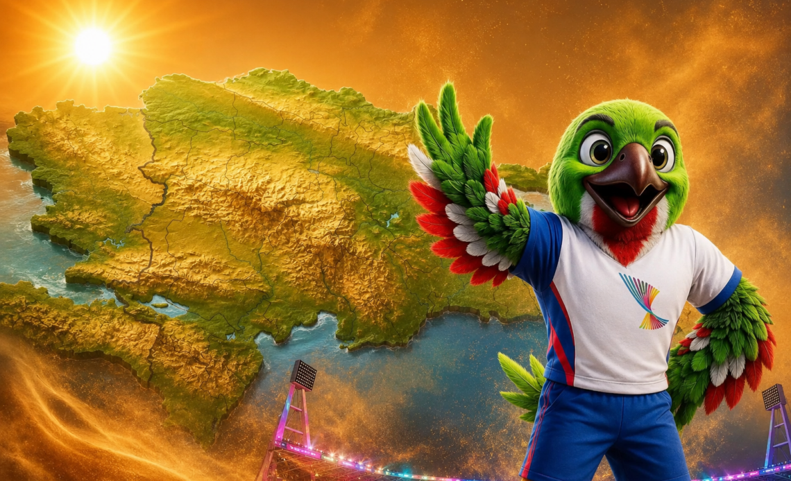 Altas Temperaturas y Polvo Sahariano Prevalecerán Durante los Juegos Centroamericanos