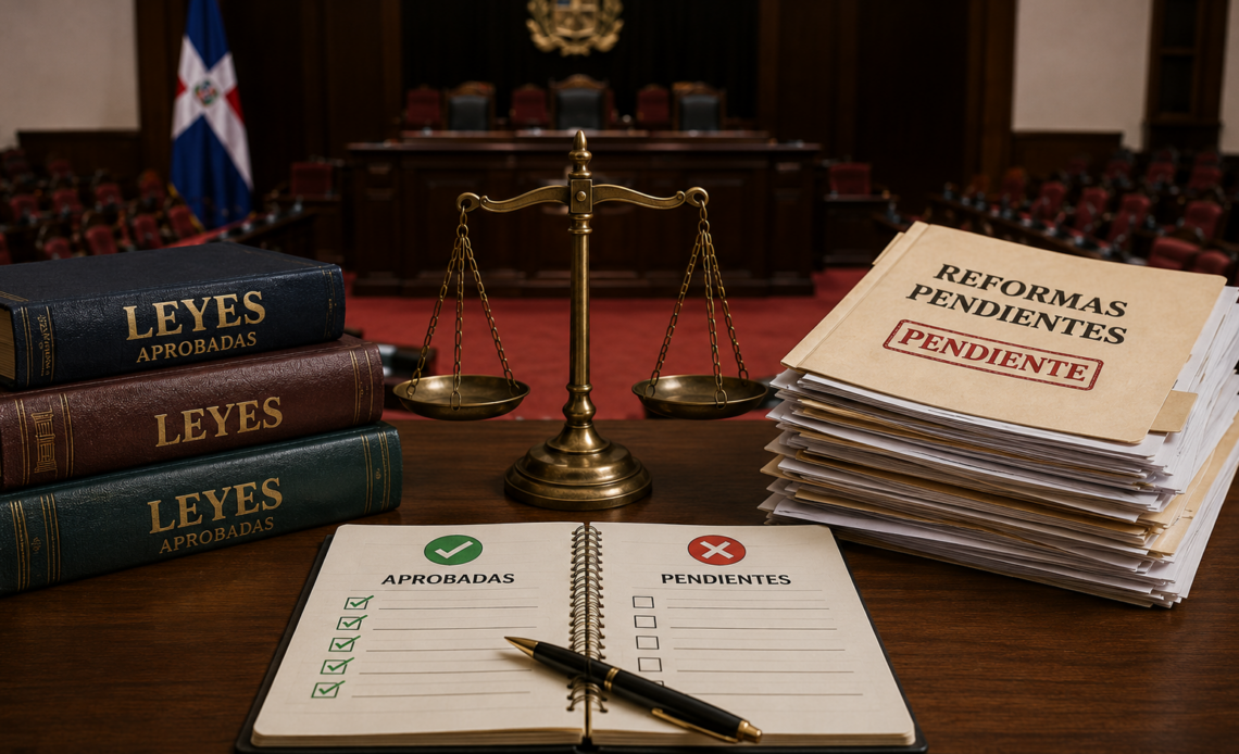 Reformas Legislativas Aprobadas y Temas Pendientes al Cierre del Período Parlamentario