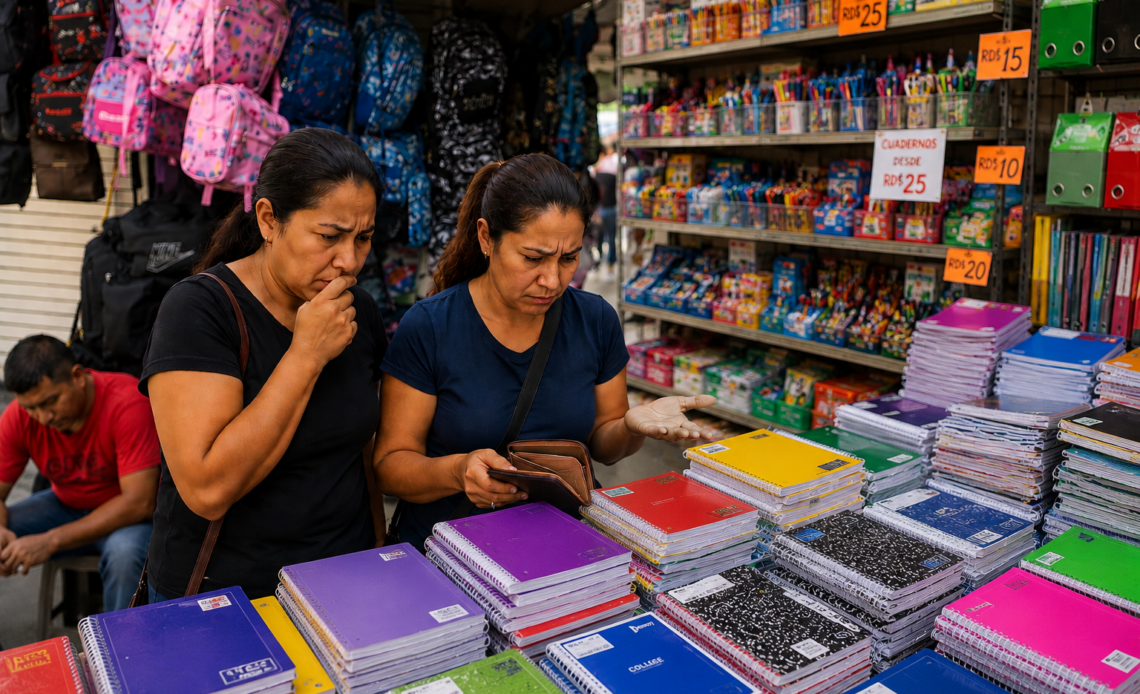 Lentitud en las Ventas de Materiales Escolares a Semanas del Inicio de Clases