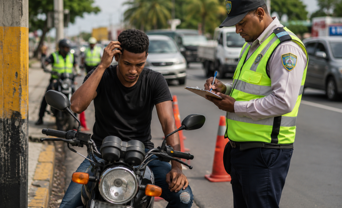 El No Uso de Casco Protector Persiste Como la Infracción Vial Más Común en República Dominicana