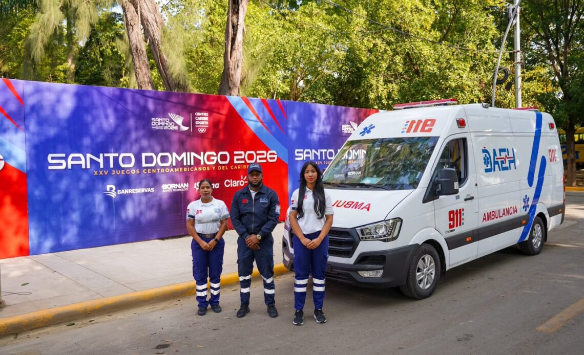 Despliegue de 70 Ambulancias para Cobertura Médica en Juegos Centroamericanos y del Caribe
