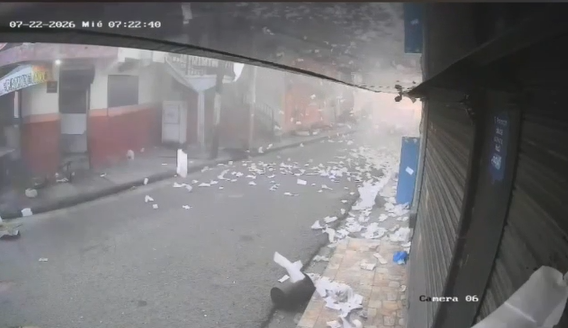 Explosión en negocio de comida en Los Guaricanos deja varios heridos