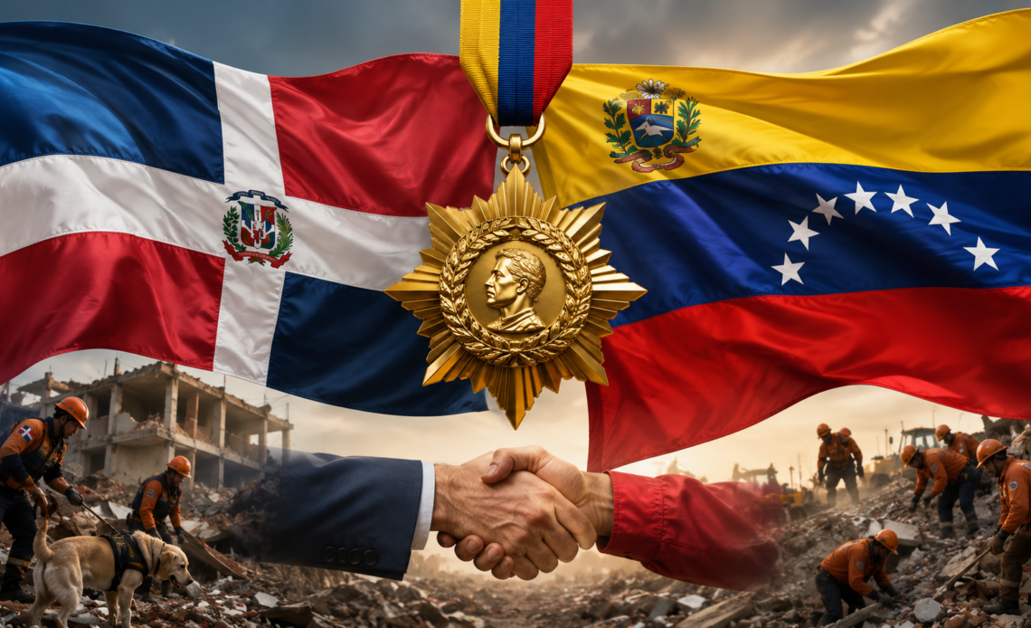 Venezuela Concede la Orden Héroe de Venezuela a República Dominicana por su Apoyo Post-Terremoto