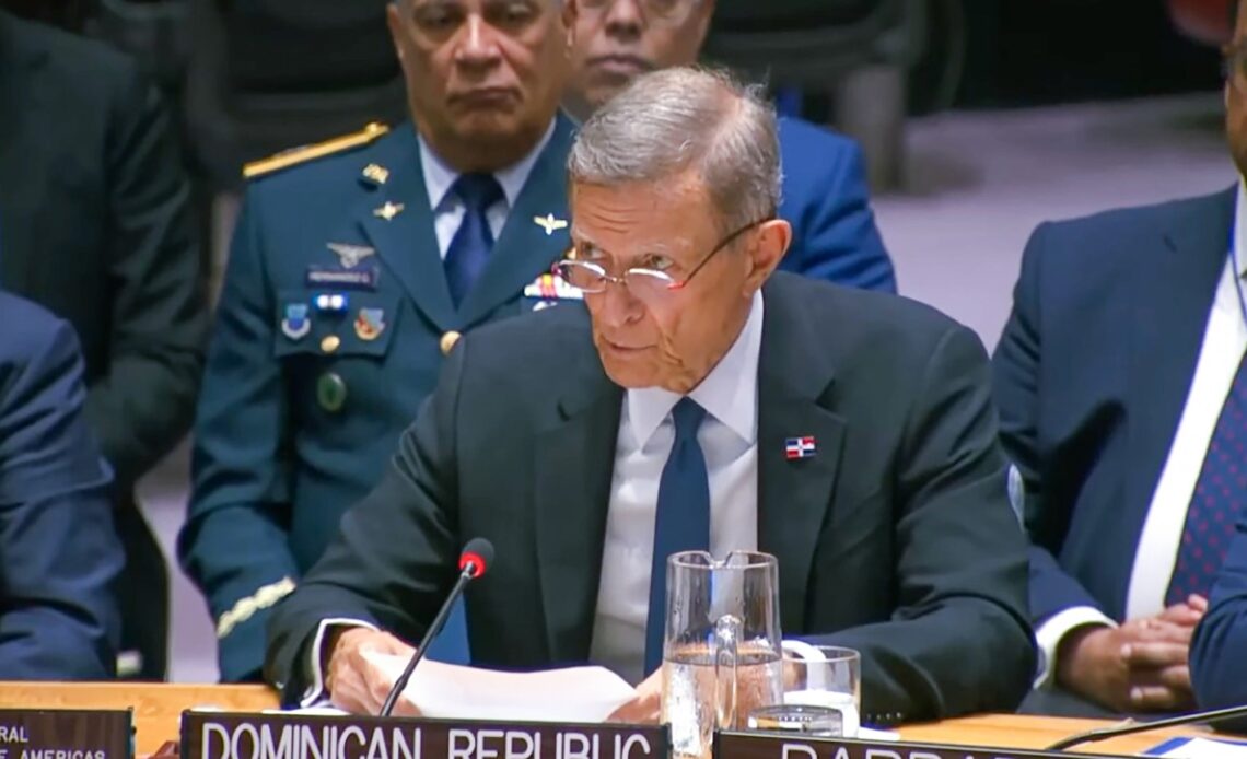 Canciller Álvarez se dirigirá a la ONU para respaldar la extensión de la fuerza antipandillas en Haití