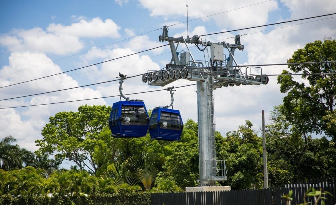 Teleférico de Los Alcarrizos Restablece el Servicio Tras Concluir Mantenimiento Anual