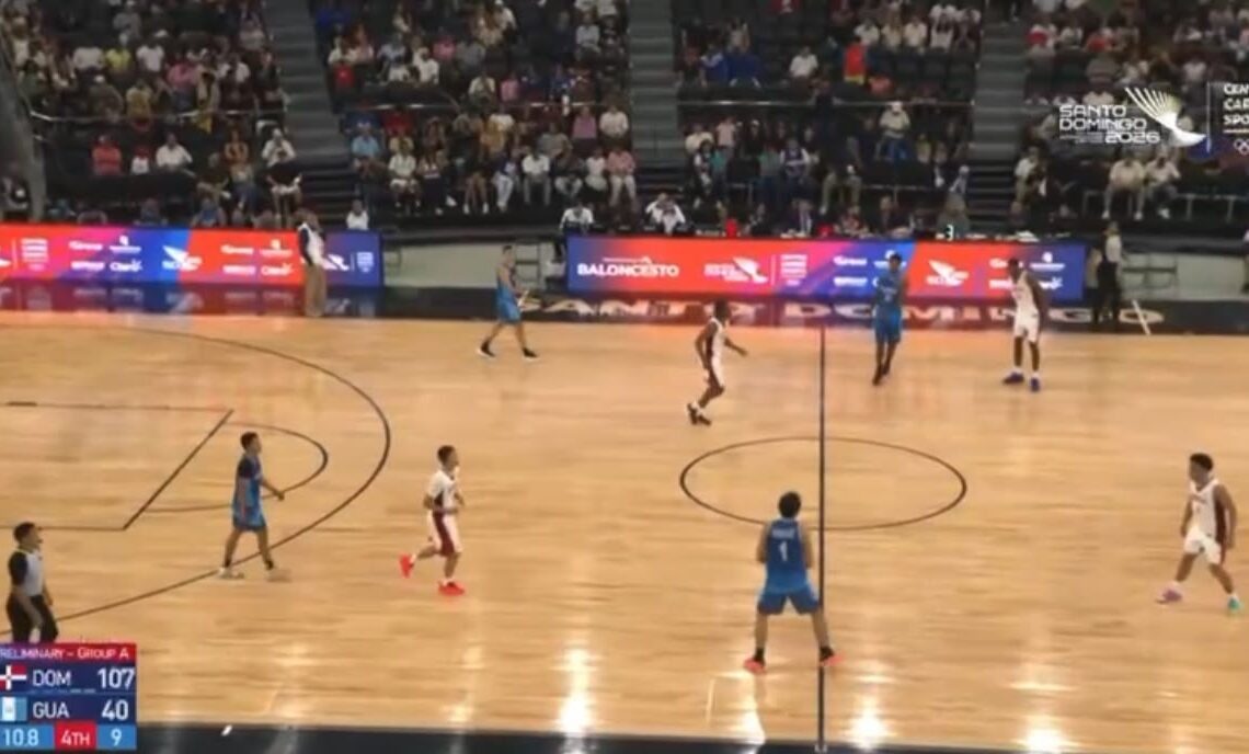 República Dominicana Logra Contundente Victoria de 107-40 contra Guatemala en Campeonato U20