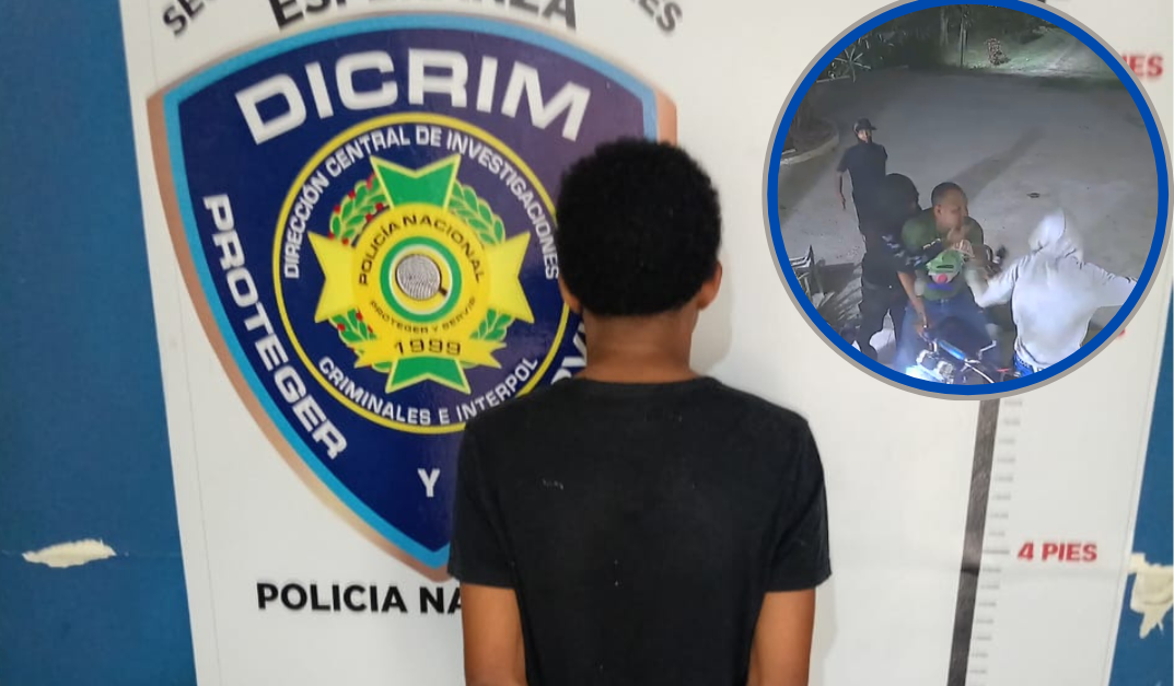 Adolescente arrestado por su presunta conexión con robo agravado en Valverde