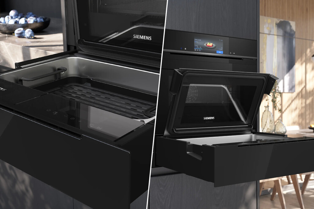 Siemens Presenta un Innovador Cajón de Vapor Encastrable para Cocina Doméstica