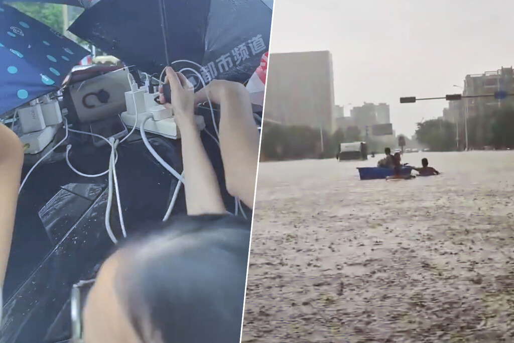 Coches Eléctricos como Fuentes de Energía Móviles: Una Solución Crucial en Emergencias por Inundaciones en China