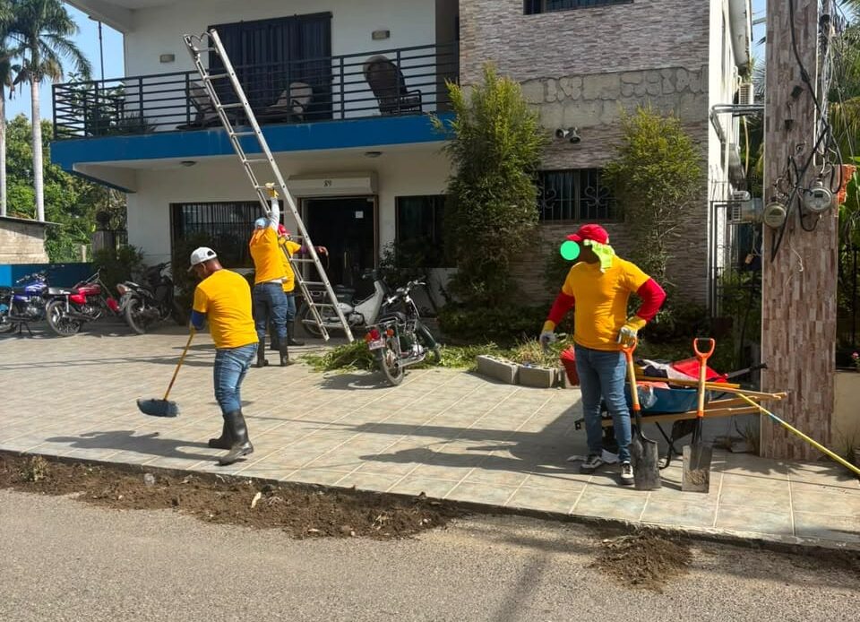 Internos del CCR Dajabón Lideran Limpieza Urbana con Apoyo de Entidades Locales