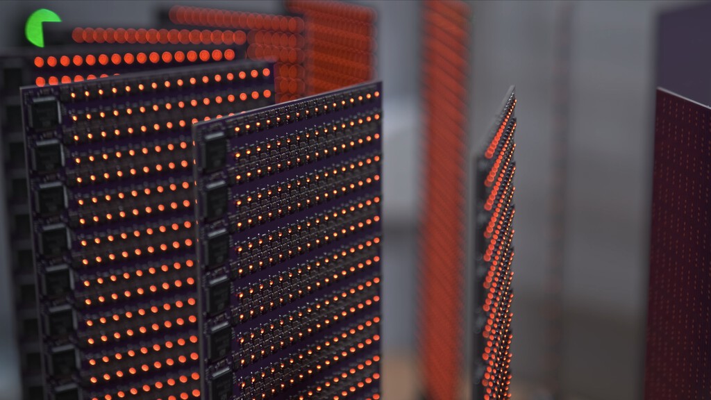 Un maker construye una GPU casera con miles de microcontroladores RISC-V