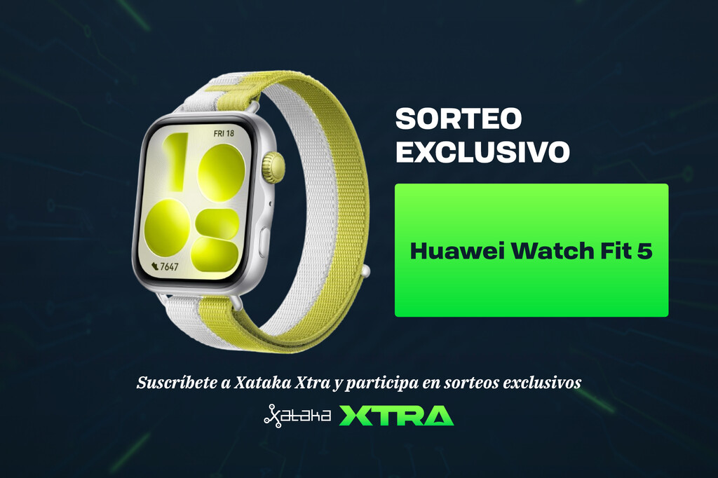 Sorteo exclusivo para miembros de Xataka Xtra: Gana un Huawei Watch Fit 5