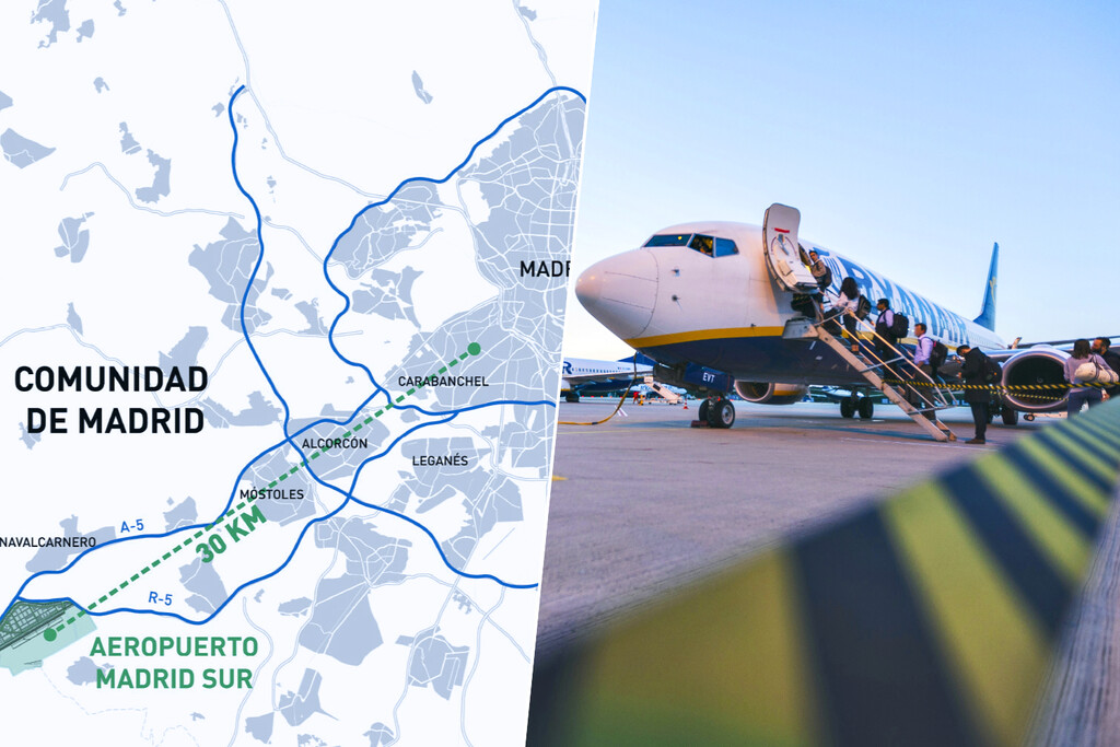 Madrid busca un segundo aeropuerto: El proyecto Air City Madrid Sur apuesta por aerolíneas de bajo coste