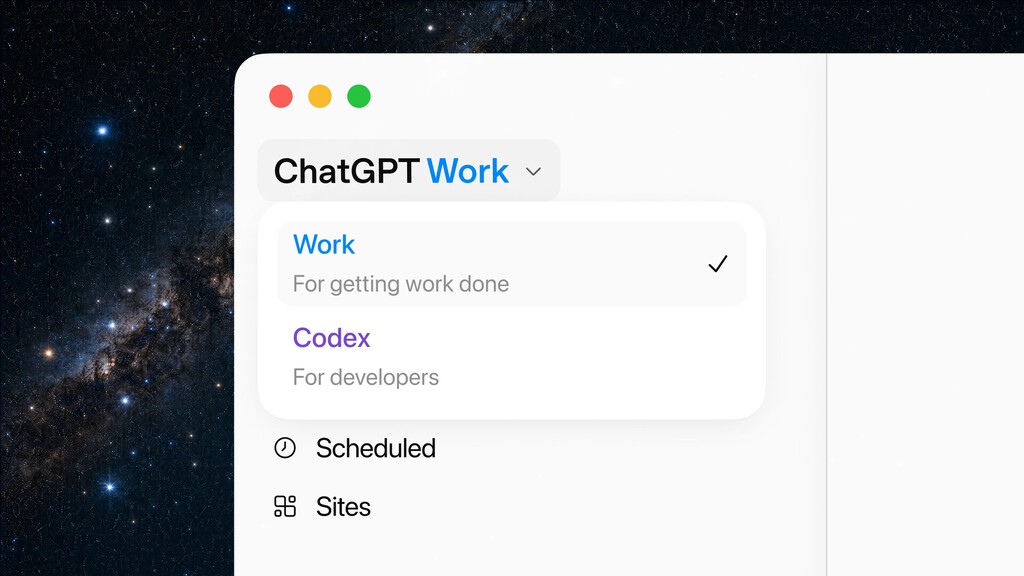 OpenAI Reorganiza sus Productos: La Nueva Aplicación de ChatGPT Integra Chat, Work y Codex, Mientras Atlas se Retira