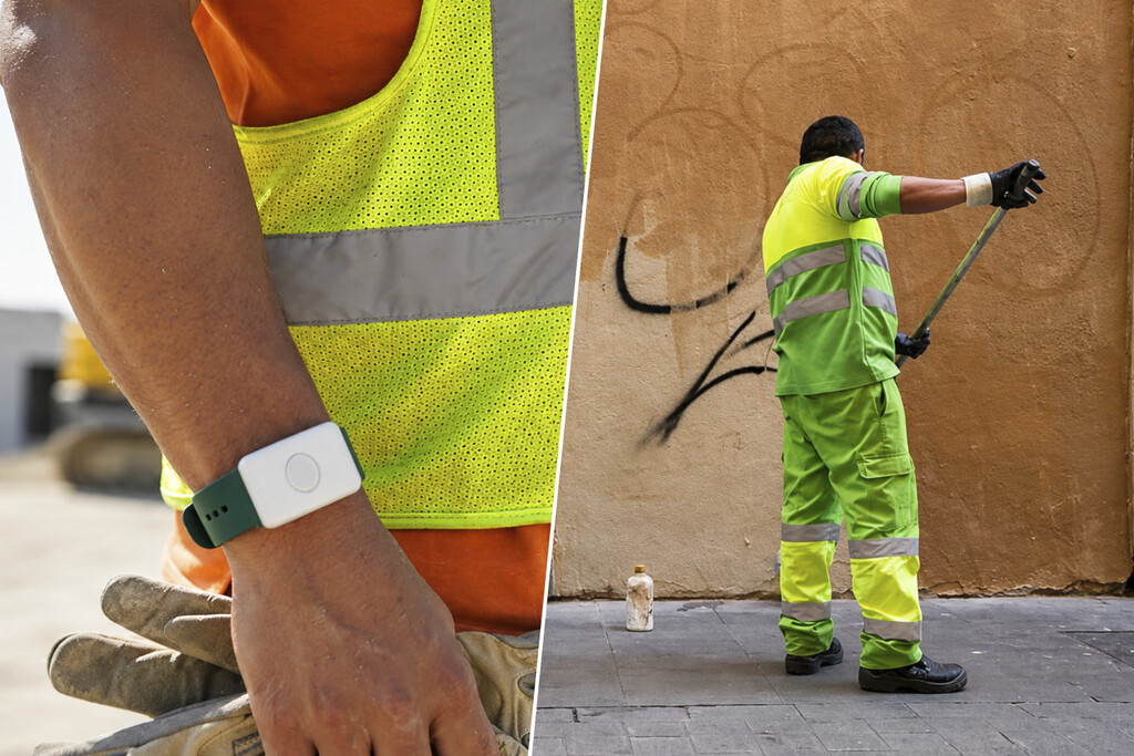 Barcelona implementa pulseras térmicas para proteger a trabajadores de servicios públicos durante olas de calor
