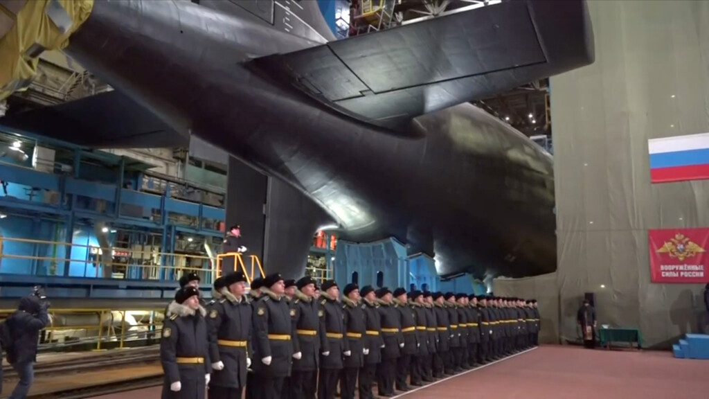 Rusia alista el submarino nuclear Perm para el despliegue de misiles hipersónicos Zircon