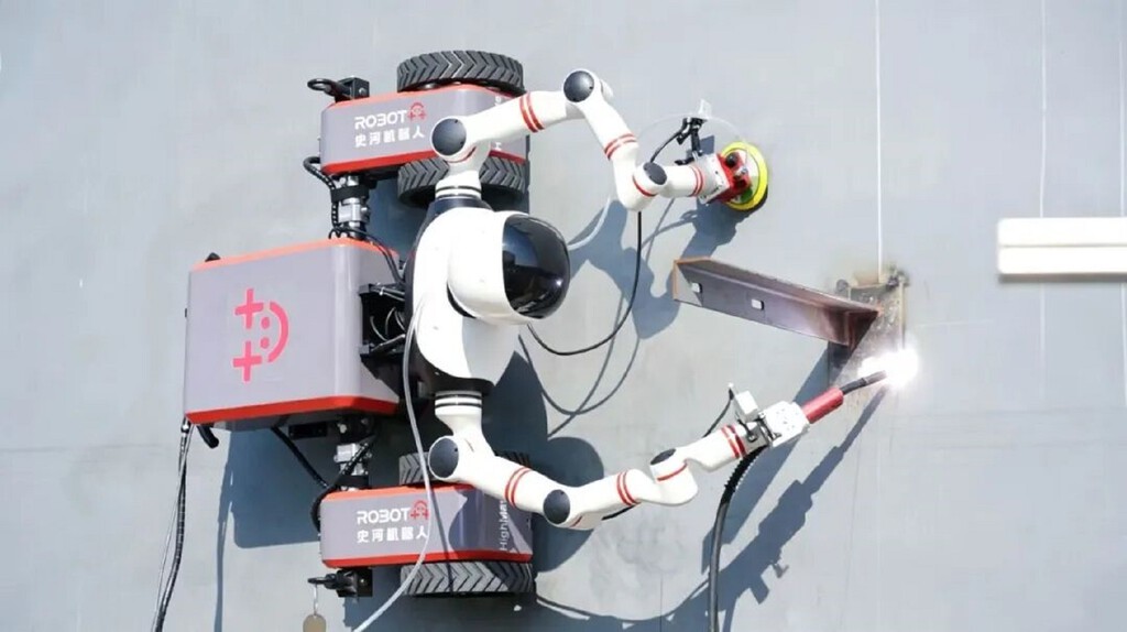 Robots Trepadores: La Innovación China que Transforma los Trabajos en Altura y Reduce Riesgos Laborales