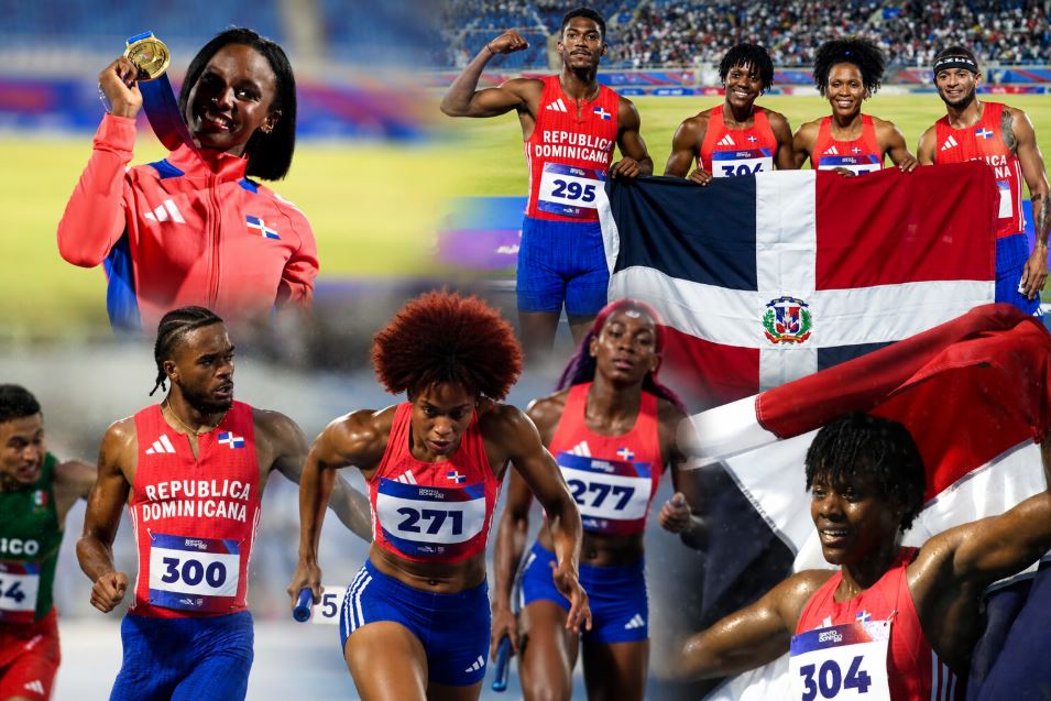 Atletismo dominicano: 14 oros que marcan un hito en los Juegos Centroamericanos 2026